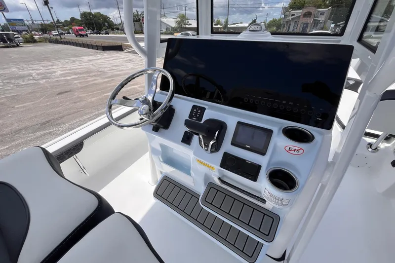 Slide: The Image of Interior view of 2026 Tidewater 2300 Carolina Bay boat. - 8