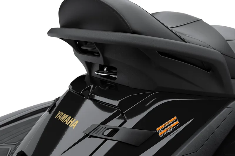 Slide: The Image of Manufacturer Provided Image: 2026 Yamaha WaveRunner FX Limited SVHO, sleek black design, rear seat view. - 4