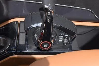 Slide: The Image of Control panel of 2026 Princecraft Vogue 25 RL boat with start/stop button. - 37