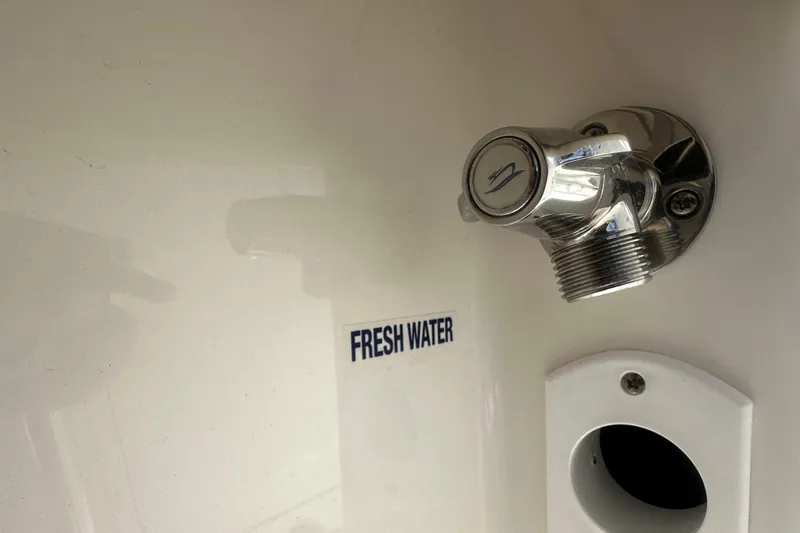 Slide: The Image of Fresh water outlet on 2026 Key West 203 FS boat. - 6