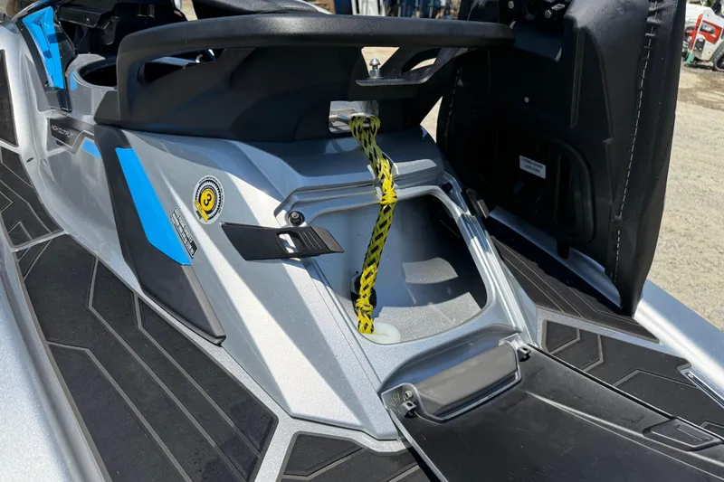 Slide: The Image of 2020 Yamaha WaveRunner FX Cruiser HO, close-up of seat and storage area. - 4