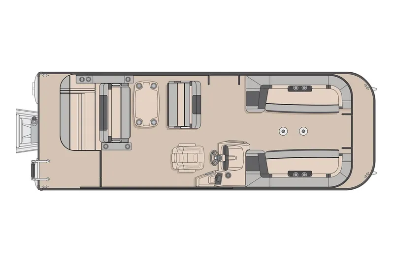 Slide: The Image of Manufacturer Provided Image: 2026 Princecraft Quorum 25 RL boat layout, featuring spacious seating and helm station. - 46