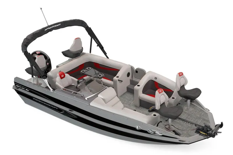 Slide: The Image of Manufacturer Provided Image: 2026 Princecraft Ventura 194 boat with modern seating and sleek design. - 31