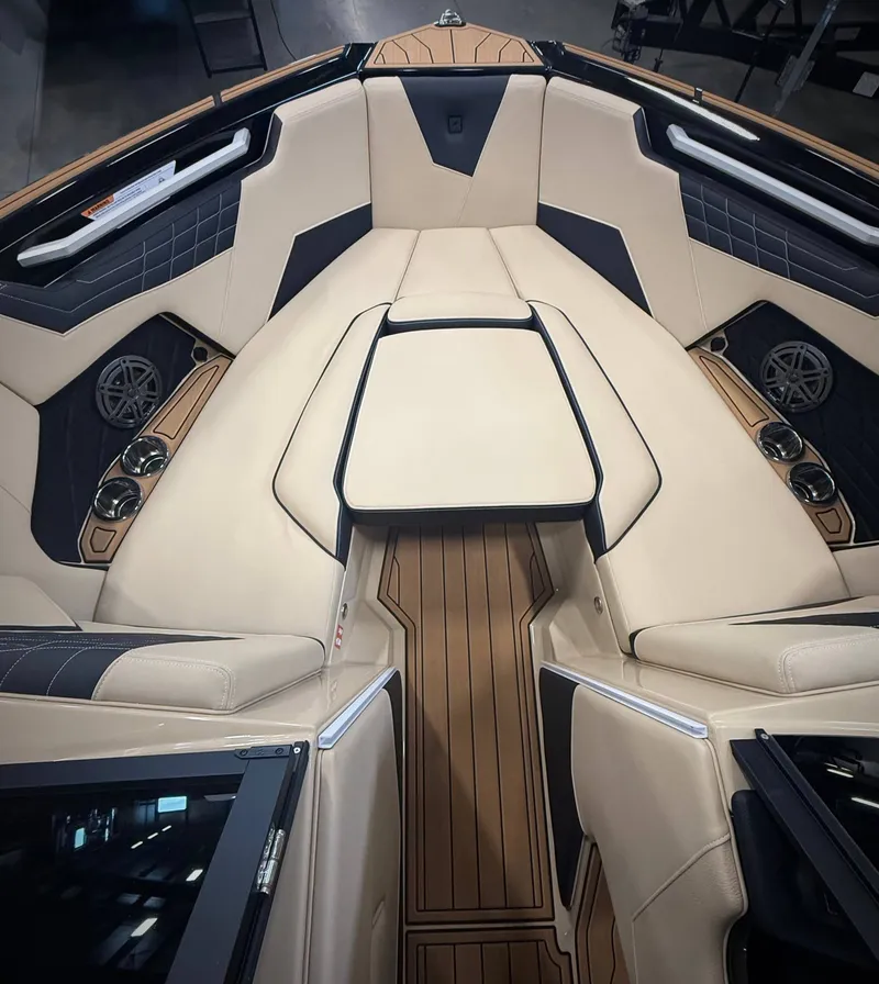Slide: The Image of Interior of 2026 Nautique Super Air Nautique S23 boat. - 10