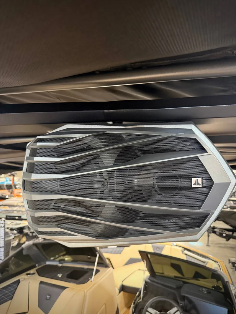 Slide: The Image of Speaker in 2026 Nautique Super Air Nautique S23 boat. - 14