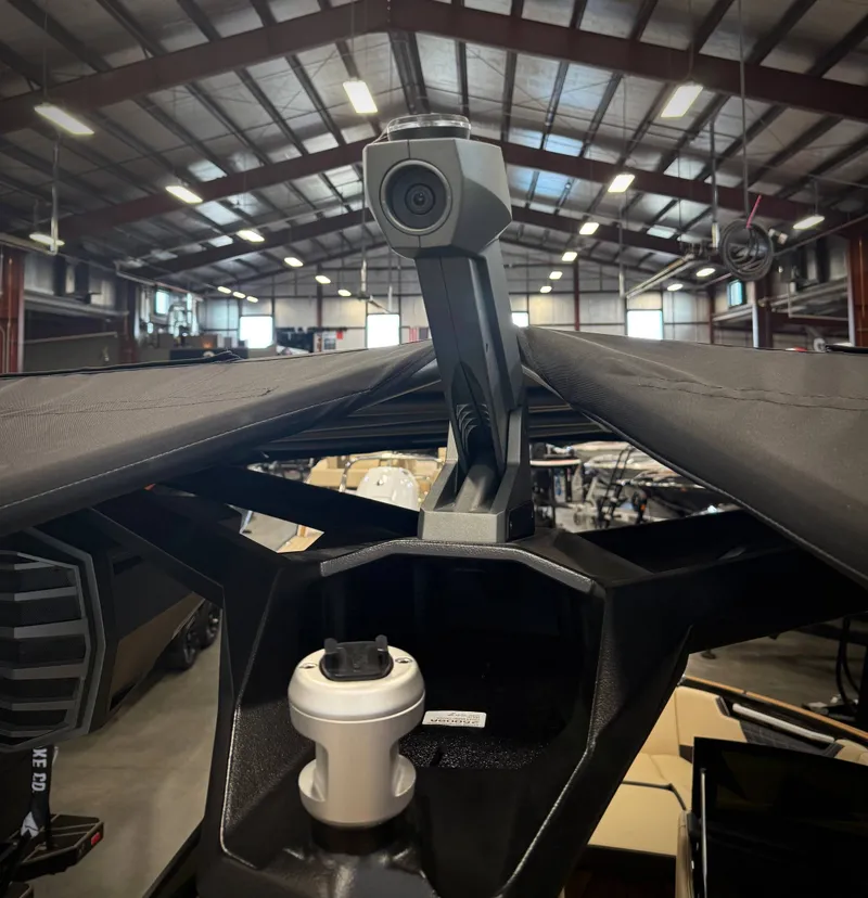 Slide: The Image of 2026 Nautique Super Air Nautique S23 interior view with camera. - 18