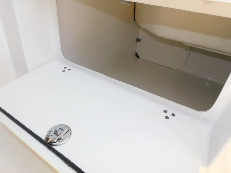 Slide: The Image of Storage compartment in 2019 Monterey SPORT YACHT 295. - 34