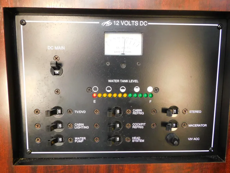 Slide: The Image of Control panel of 2019 Monterey SPORT YACHT 295. - 37