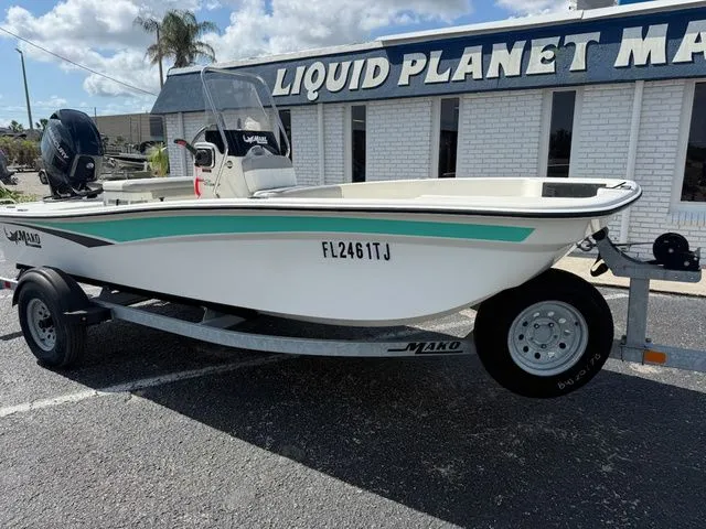 Slide: The Image of 2023 Mako Pro Skiff 15 CC at Liquid Planet Marine. - 2