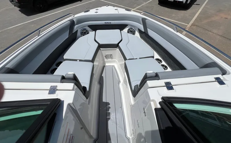 Slide: The Image of Interior of Chaparral SSX 6 boat, model year 2026. - 5