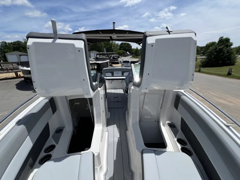 Slide: The Image of Interior view of Chaparral SSX 6 boat, model year 2026. - 6