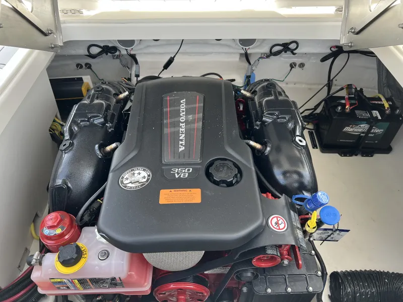 Slide: The Image of Volvo Penta 350 V8 engine in 2026 Chaparral SSX 6 boat. - 7