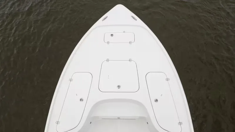 Slide: The Image of Bow deck of Sea Hunt BX 22 BR boat, year 2026. - 12