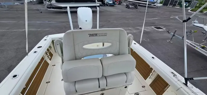 Slide: The Image of Interior view of 2024 Pathfinder 2400 Open boat. - 13
