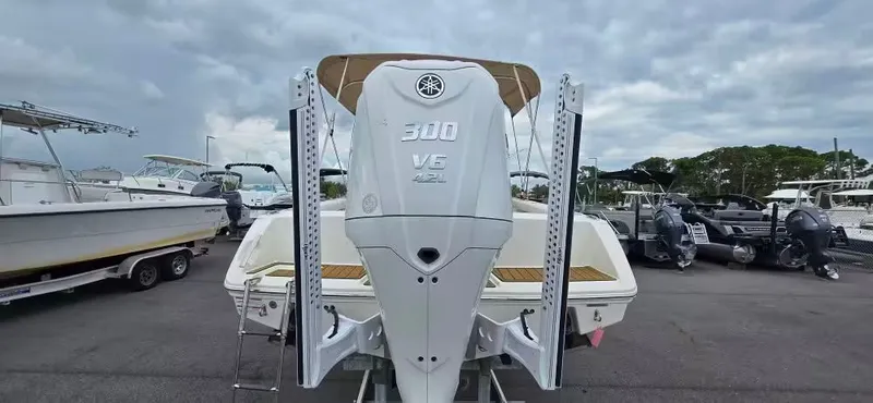Slide: The Image of 2024 Pathfinder 2400 Open with Yamaha 300 V6 outboard motor. - 8