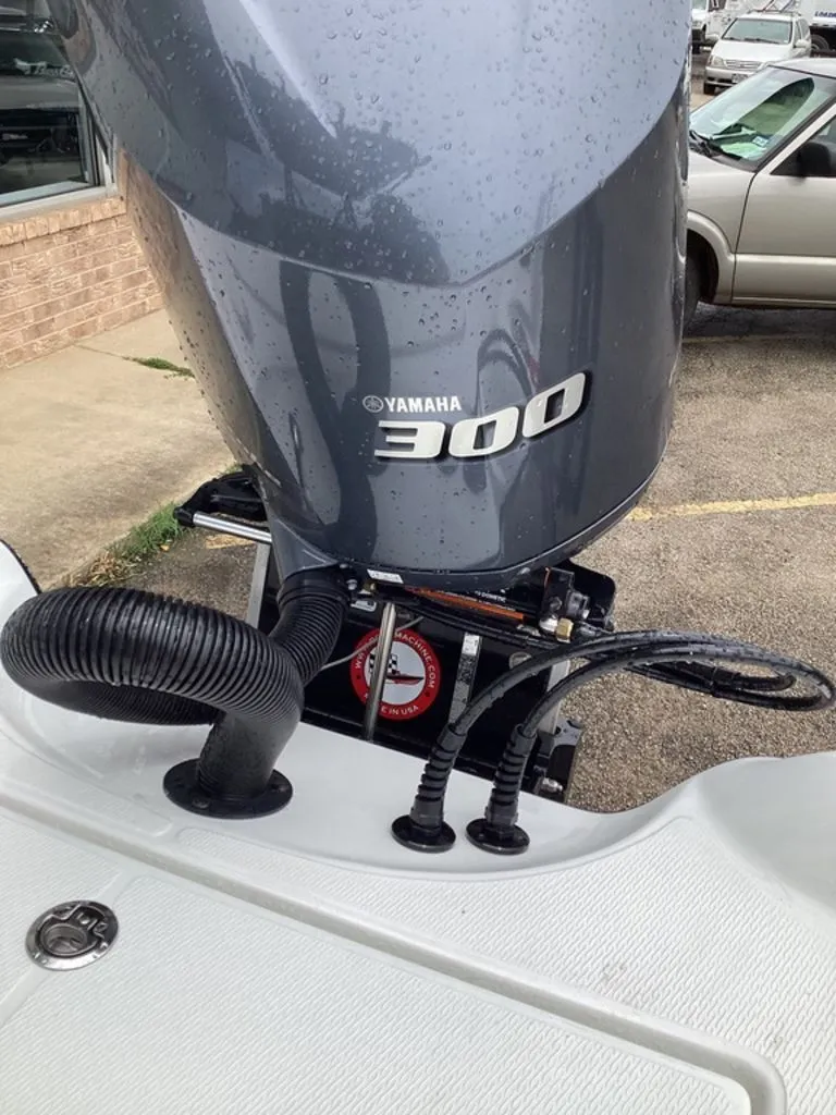 Slide: The Image of Yamaha 300 outboard motor on Blazer PureBay 2400, year 2026. - 30