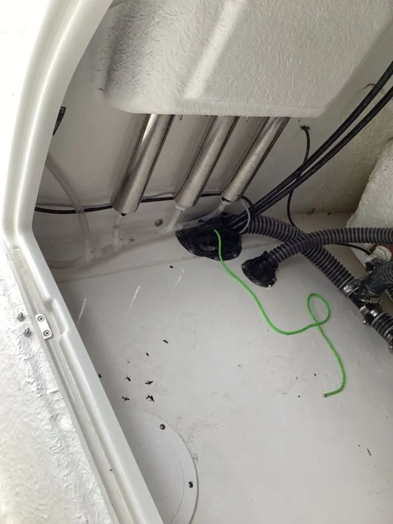 Slide: The Image of Interior of Blazer PureBay 2400 boat, model year 2026. - 40