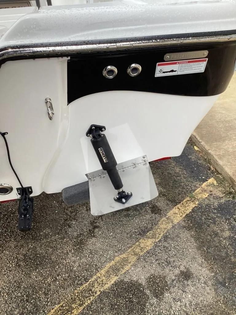 Slide: The Image of Rear view of a 2026 Blazer PureBay 2400 boat. - 7
