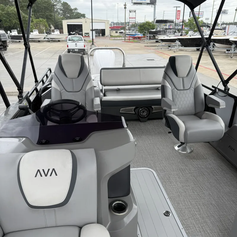 Slide: The Image of Interior of 2025 Avalon Catalina Versatile Rear Bench with luxurious seating. - 11