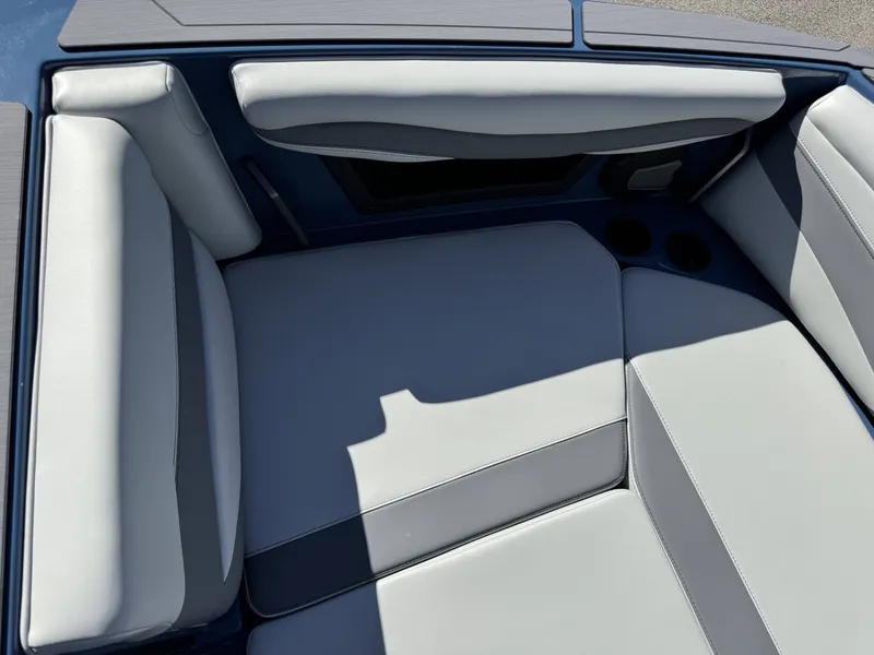Slide: The Image of Luxurious seating in Axis A225 boat, model 2026. - 24