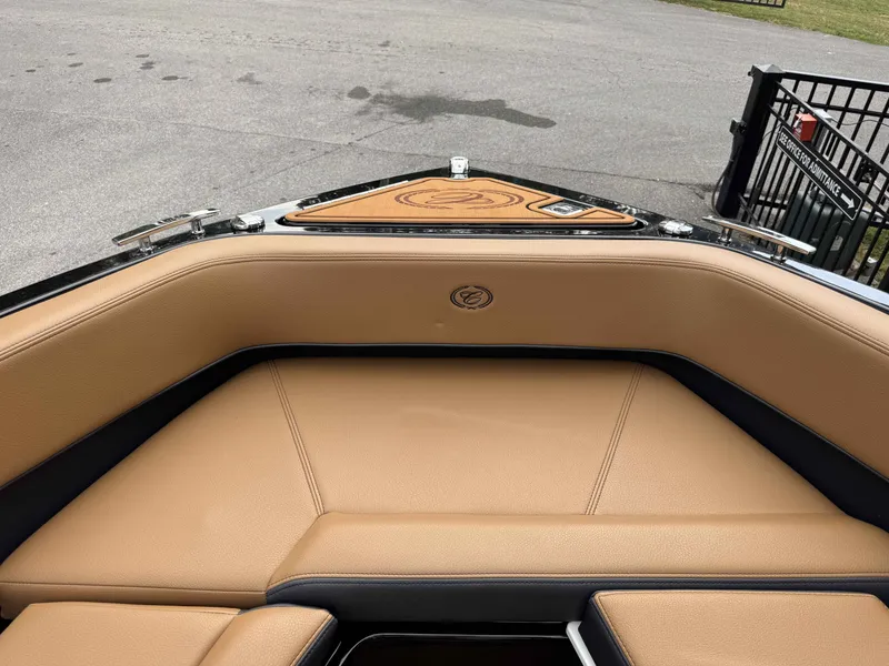 Slide: The Image of Interior of 2026 Cobalt R6 Surf with tan upholstery. - 19