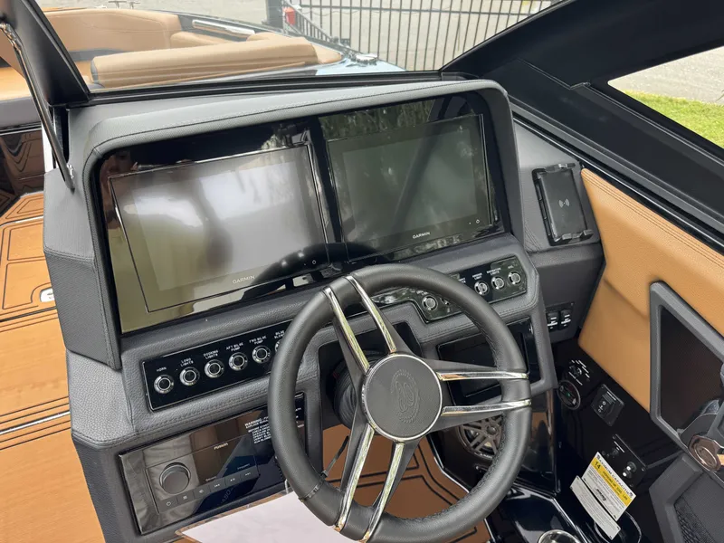 Slide: The Image of Interior of 2026 Cobalt R6 Surf featuring modern dashboard. - 8