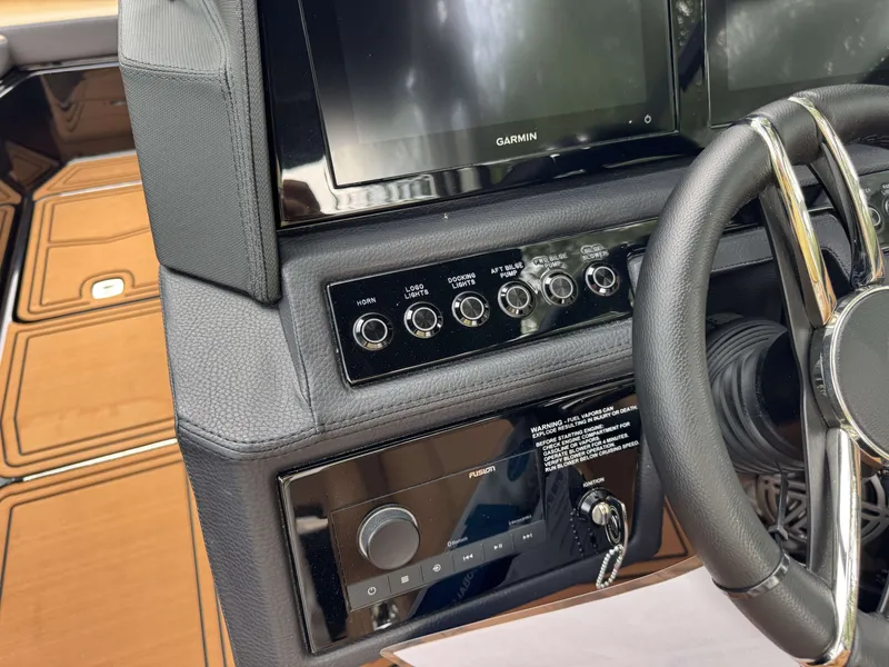 Slide: The Image of Dashboard of 2026 Cobalt R6 Surf with Garmin display. - 9