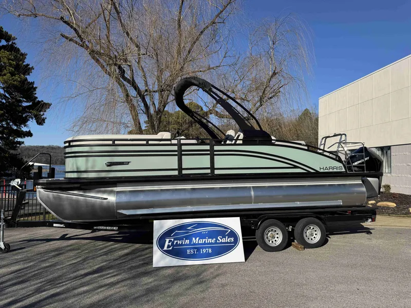 The Image of 2026 Harris Solstice 230 SLDH pontoon boat at Erwin Marine Sales. - 1