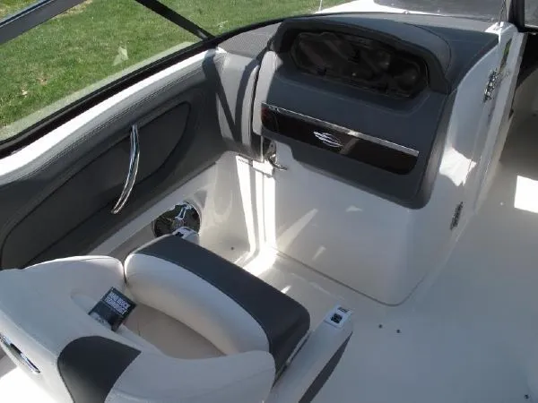 Slide: The Image of Interior of a modern boat, 2023 model, featuring sleek seating. - 6
