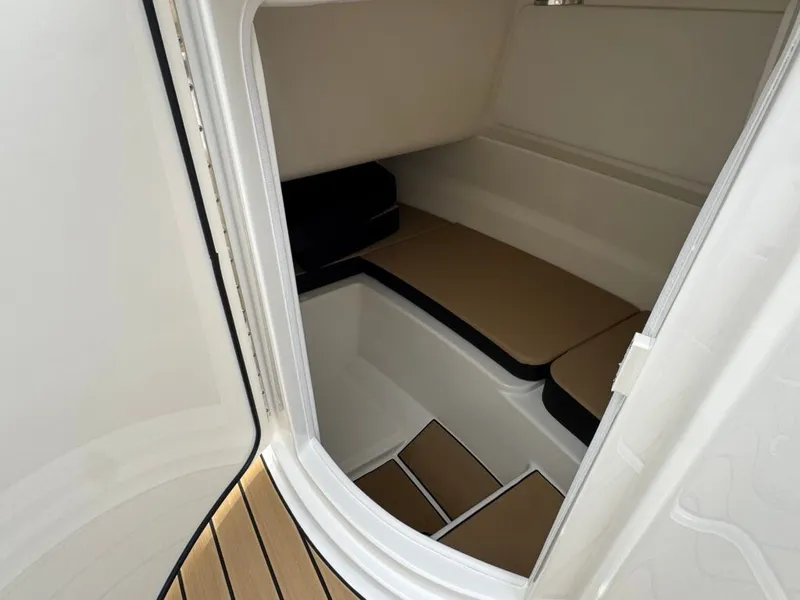Slide: The Image of Interior of Sea Ray SDO 230 yacht, model year 2026. - 17
