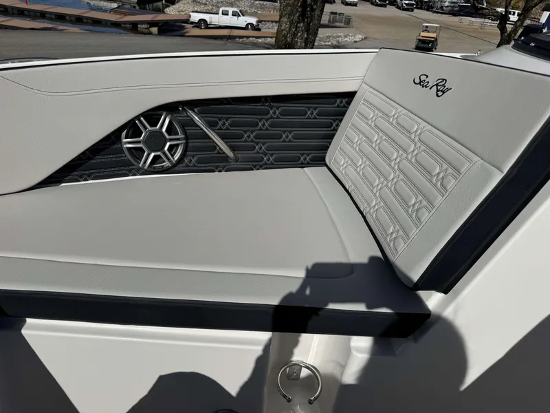 Slide: The Image of Interior of Sea Ray SPO210 boat, 2026 model. - 30