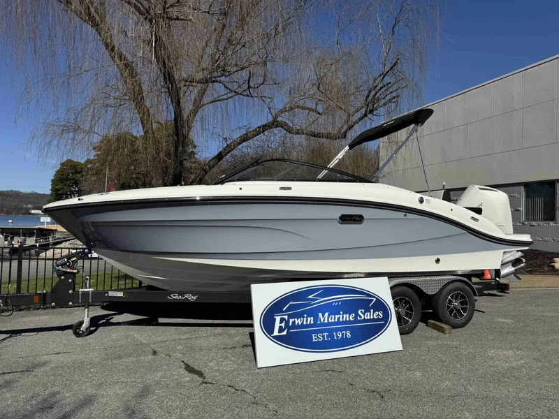 Slide: The Image of 2026 Sea Ray SPO210 boat at Erwin Marine Sales. - 5