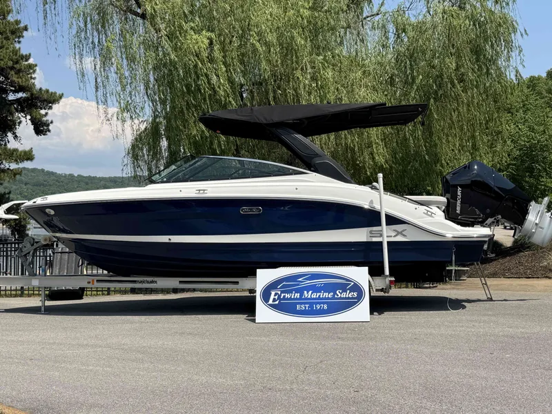 The Image of 2026 Sea Ray SXO260 boat displayed at Erwin Marine Sales. - 1