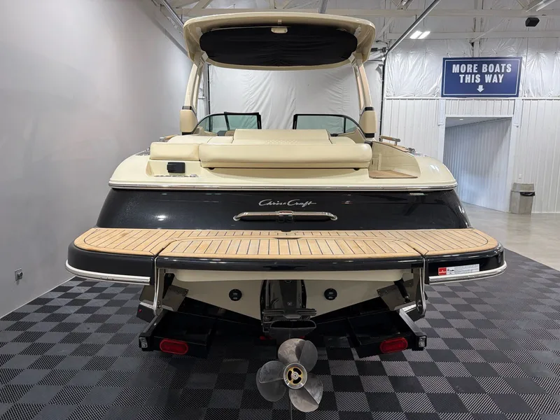 Slide: The Image of Rear view of 2026 Chris-Craft Sportster 28 boat. - 4