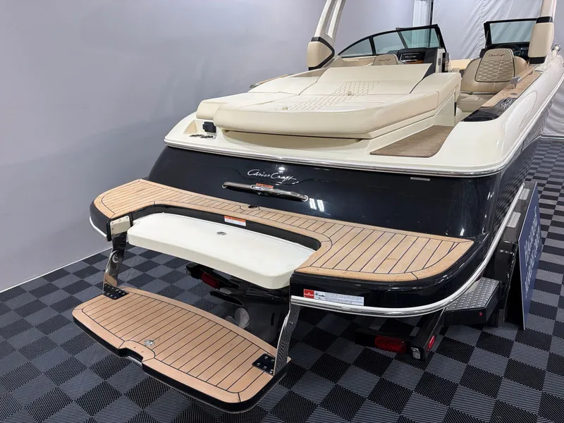 Slide: The Image of Chris-Craft Sportster 28 boat 2026, luxurious design, rear view. - 5