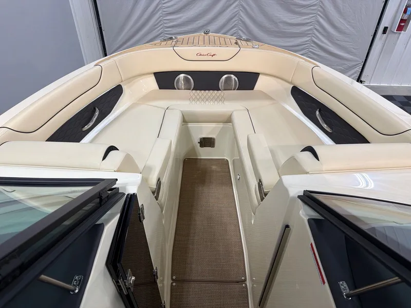 Slide: The Image of Interior of Chris-Craft Sportster 28 boat, model 2026. - 8