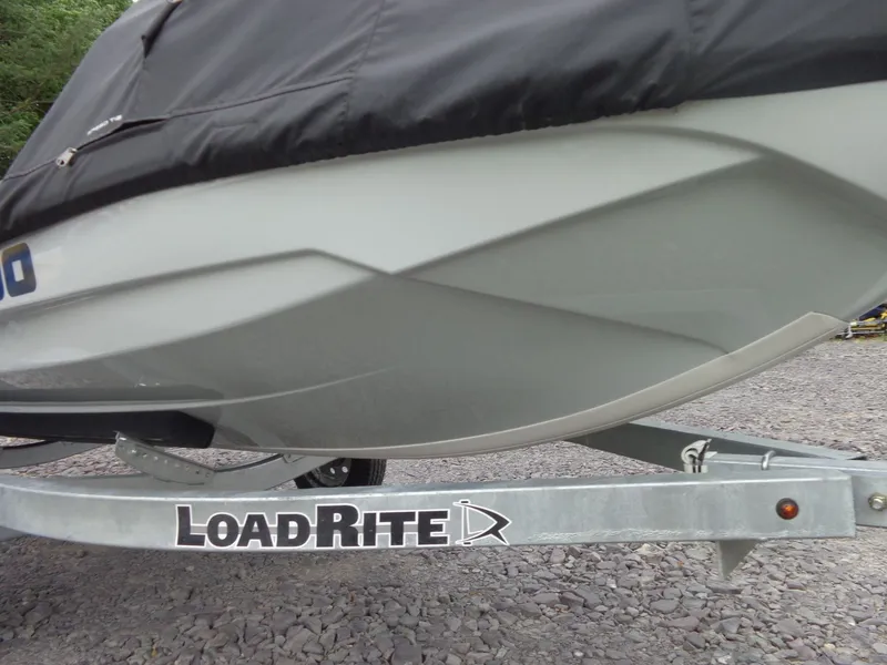 Slide: The Image of 2023 Sea-Doo FishPro Sport on LoadRite trailer, side view. - 33