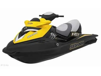 Slide: The Image of 2007 Sea-Doo RXT™ jet ski in yellow and black. - 41
