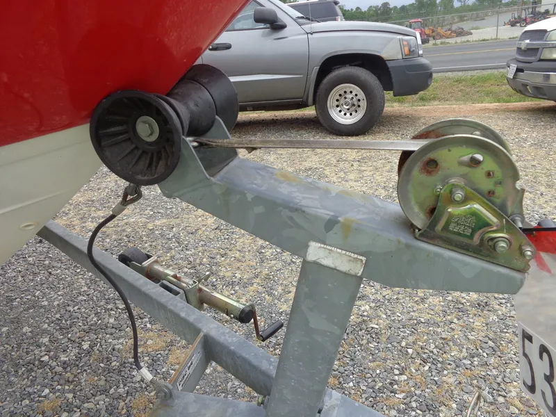 Slide: The Image of Yamaha AR210 boat trailer with winch, 2008 model. - 11
