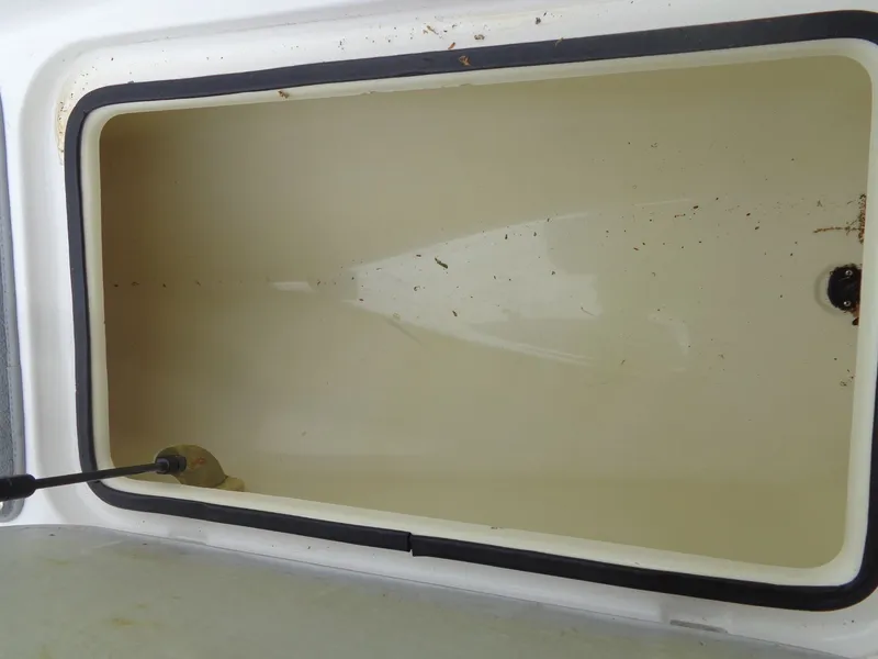Slide: The Image of Yamaha AR210 2008 boat compartment, empty and open. - 40
