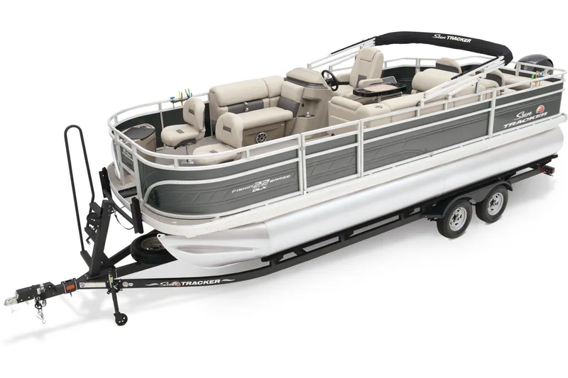 Slide: The Image of Sun Tracker Fishin' Barge 22 DLX 2025 - 2