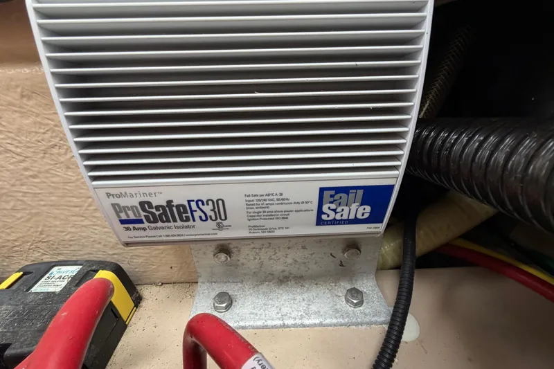 Slide: The Image of ProMariner ProSafe FS30 galvanic isolator in 2014 Ranger Tugs R-25 SC boat. - 43