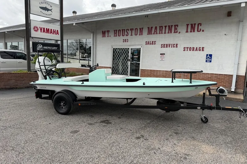 The Image of 2026 Chittum Skiffs 18 Laguna Madre Carbon boat at Mt. Houston Marine dealership. - 0