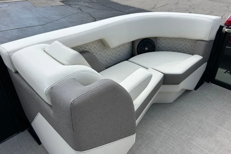 Slide: The Image of Luxurious seating in 2026 Alera M23L boat, featuring modern design and premium materials. - 38