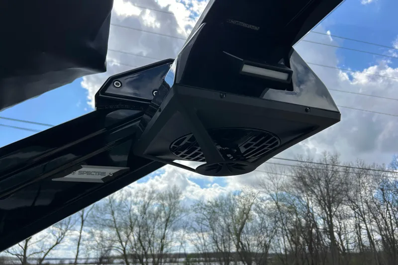 Slide: The Image of Alera M23L 2026 model with advanced speaker system under a cloudy sky. - 6