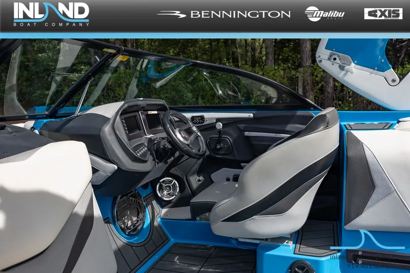 Slide: The Image of Interior of a 2016 Centurion Ri237 boat, modern design. - 29