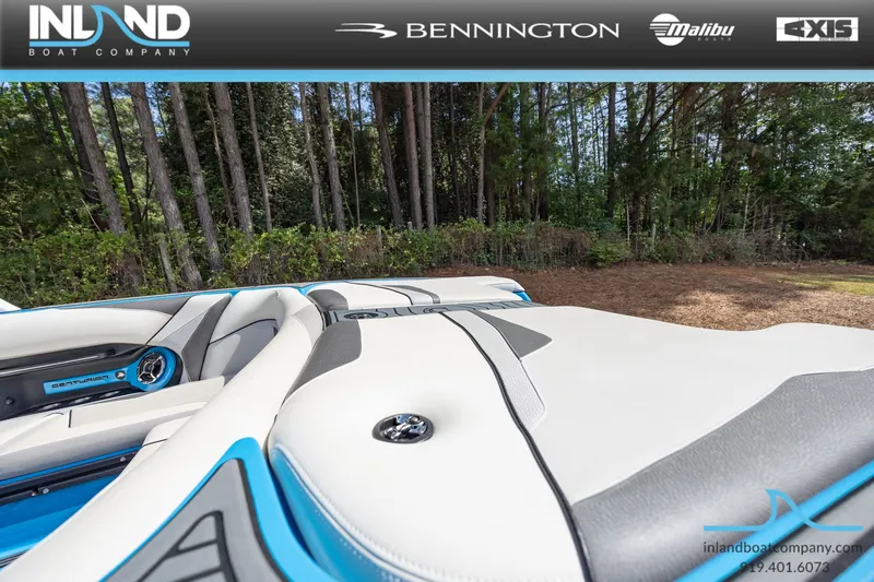 Slide: The Image of 2016 Centurion Ri237 boat interior view in forest setting. - 6