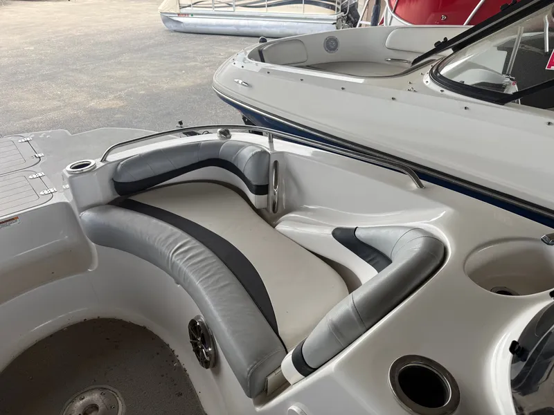 Slide: The Image of Interior of a 2015 Starcraft 2000 IO Limited boat. - 7
