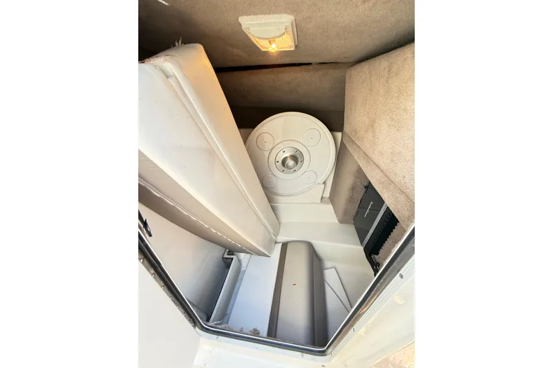 Slide: The Image of Interior storage compartment of a 2011 Sea Ray 270 SLX boat. - 35