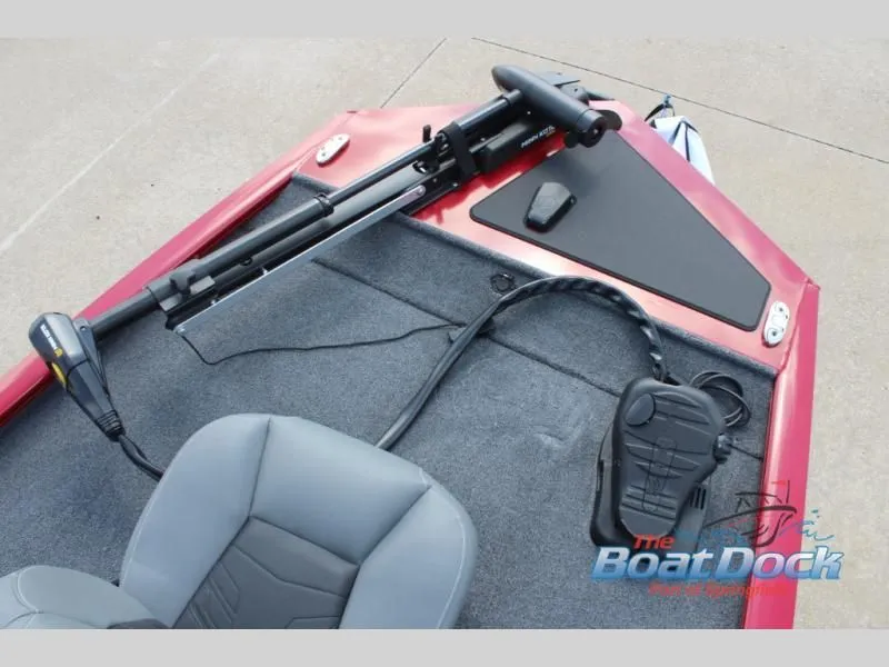 Slide: The Image of 2026 Pro Team 170 boat with control panel and seat. - 19